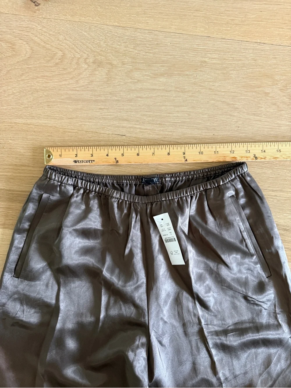 J Crew Cosmo pant in luster charmeuse